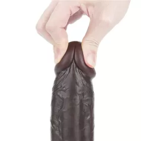 dildo scorrevole morbido super soft flessibile Sliding Skin Dong 24 cm