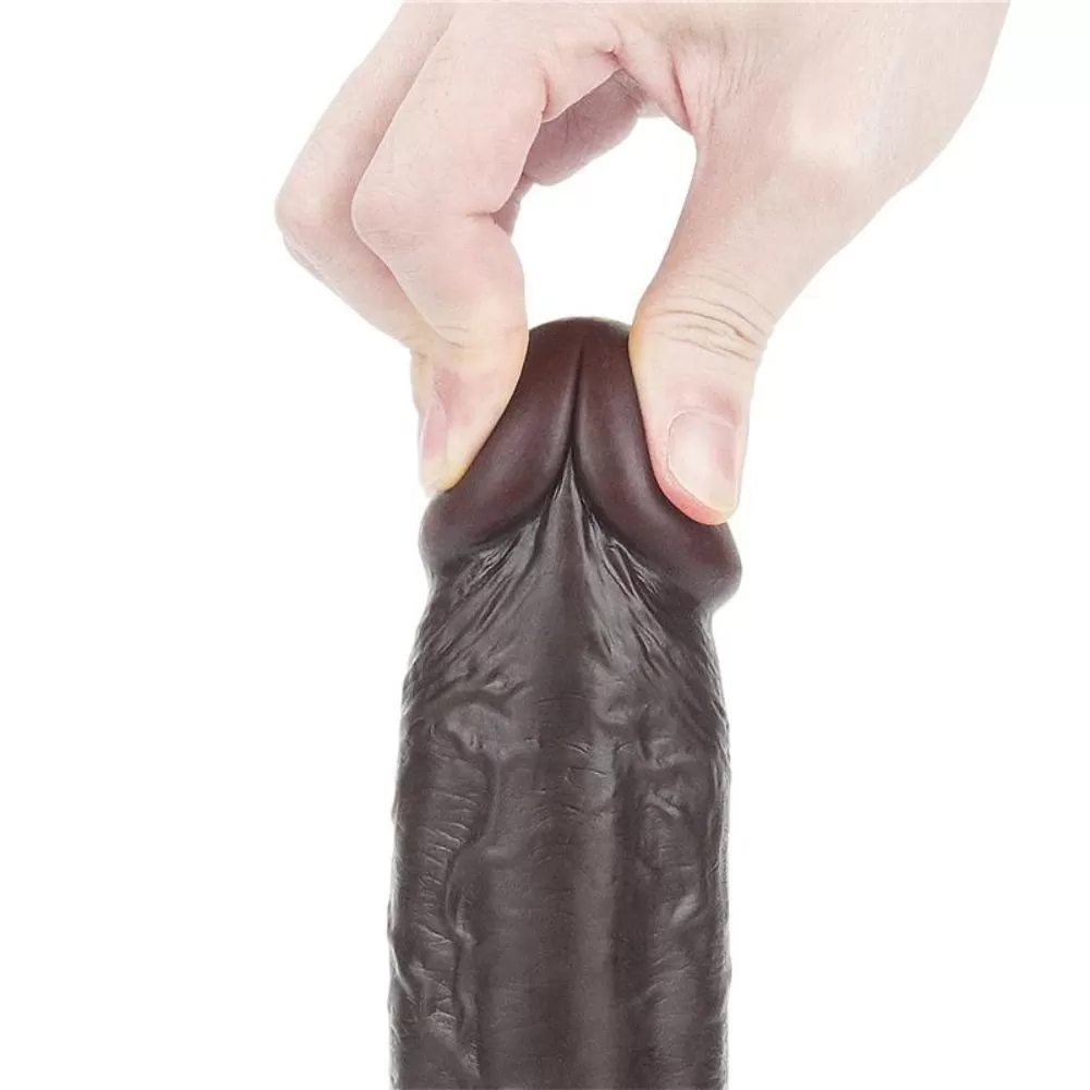 dildo scorrevole morbido super soft flessibile Sliding Skin Dong 24 cm