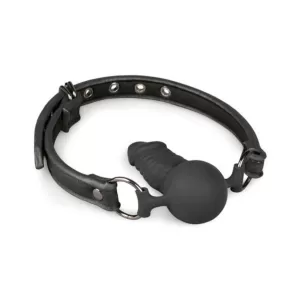 pene ball gag morso costrittivo in silicone ESYTOYS