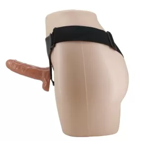 Imbracatura dildo strap-on doppio dildo realistico vibrante naturale