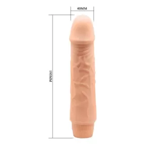 Dildo vibrante Bayle Barbara Jeff Vibratore realistico multi-speed 19,5cm
