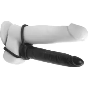 Pipedream anal toys Double Trouble dildo doppio nero