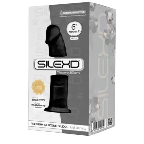 dildo realistico a ventosa fallo in silicone Model 2- 6 pollici 15 cm dildo nero
