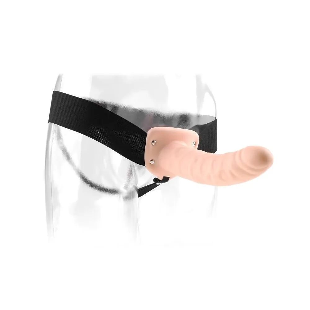 fallo indossabile dildo strap-on rosa cipria