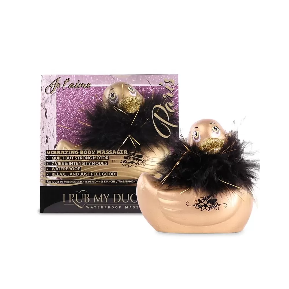 BIG TEAZE TOYS STIMOLATORE I RUB MY DUCKIE 2.0 PARIS GOLD