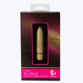 VIBRATORE BULLET PROIETTILE GOLDEN PASSION RO-80mm