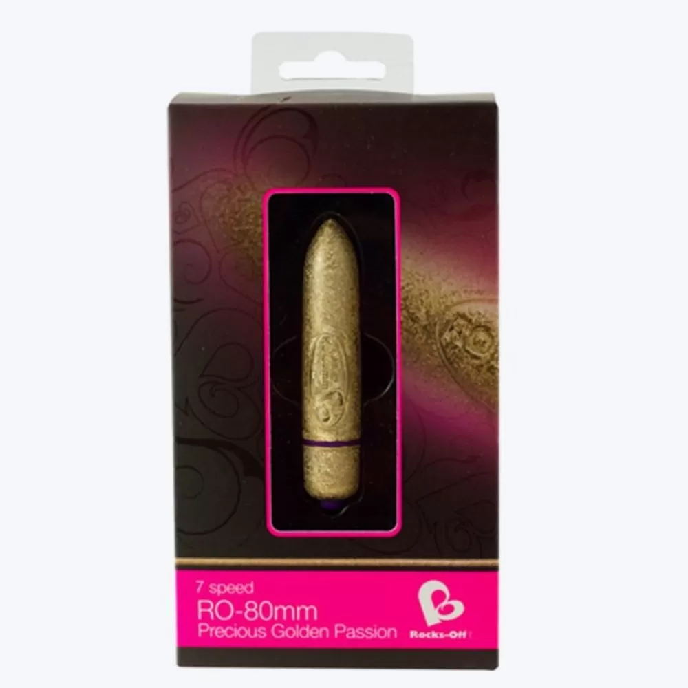 VIBRATORE BULLET PROIETTILE GOLDEN PASSION RO-80mm