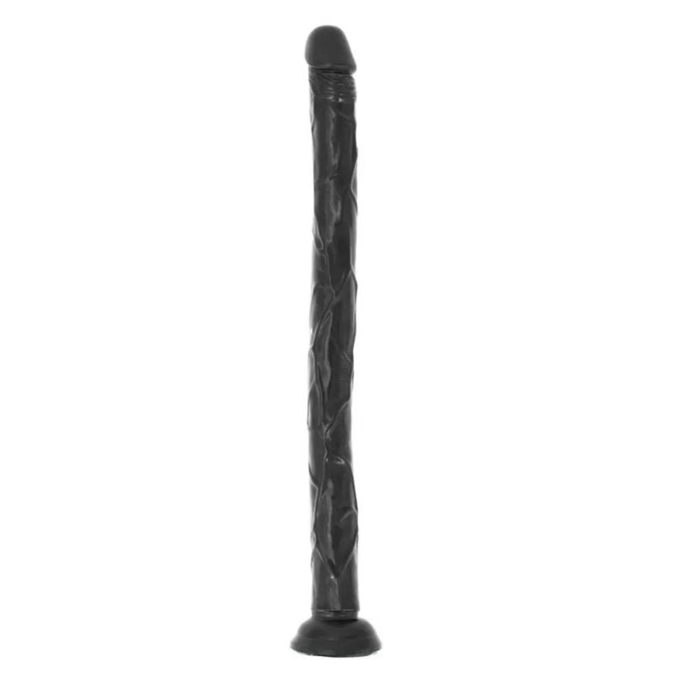 dildo lunghissimo REALISTICO NERO SUMMUM MORTE 46 CM