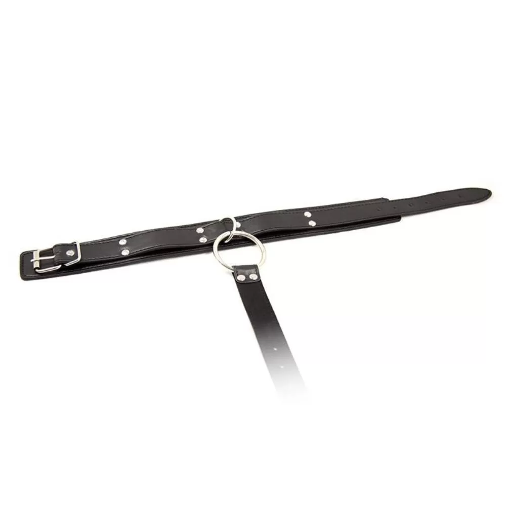 Collare con manette per polsi Kit Costrittivo Sadomaso ADDICT FETISH