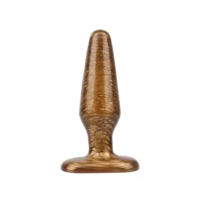 mini dildo butt plug anale colore oro CHISA NOVELTIES