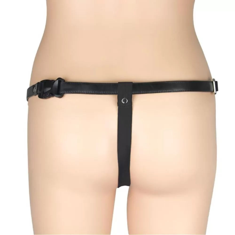 imbracatura regolabile strap-on dildo cavo indossabile