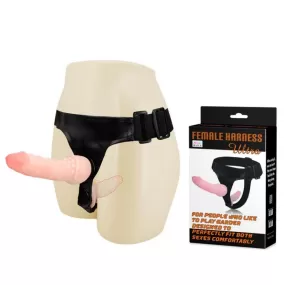 FEMALE HARNESS ULTRA STRAPON DILDO DOPPIO ANALE VAGINALE