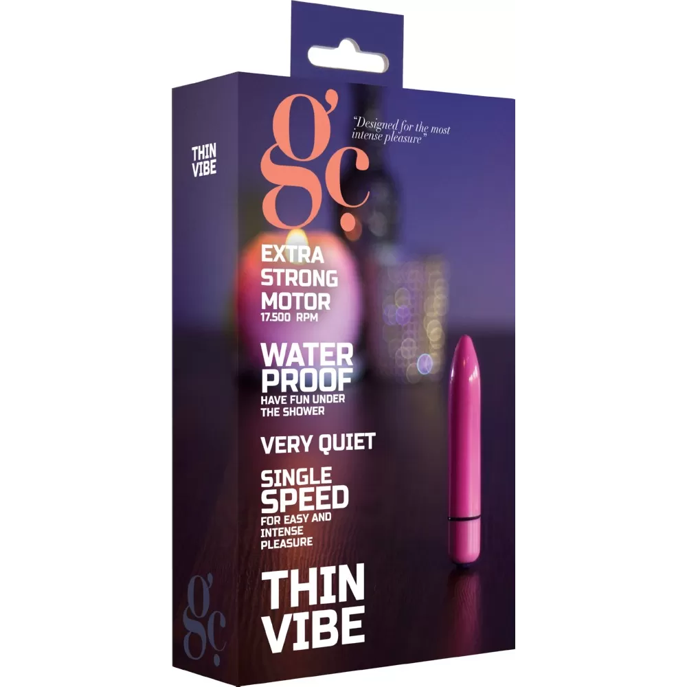 Mini vibratore bullet classico donna Thin Vibe Bullet di GC Shot Toys