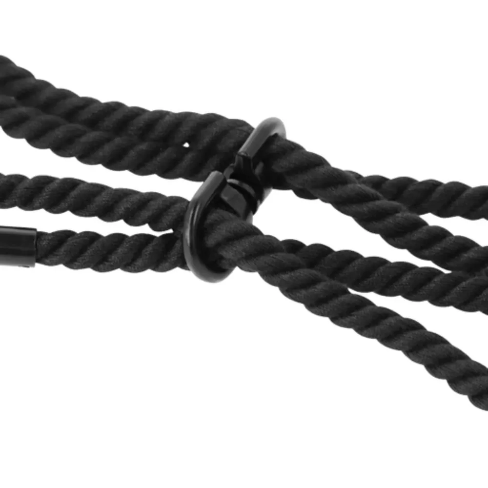 Corda Bondage in cotone BLACK ROPE HANDCUFFS DARKNESS