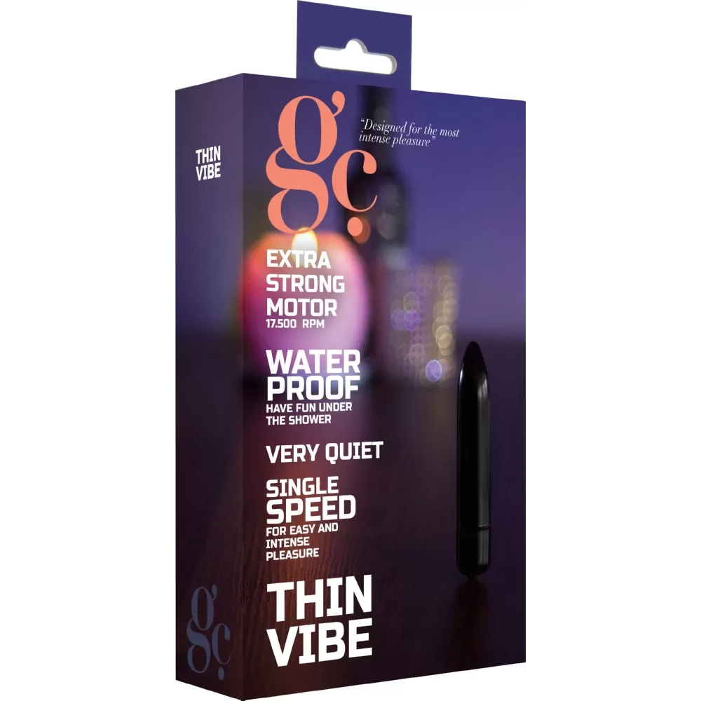 Mini vibratore bullet classico donna Thin Vibe Bullet di GC Shot Toys