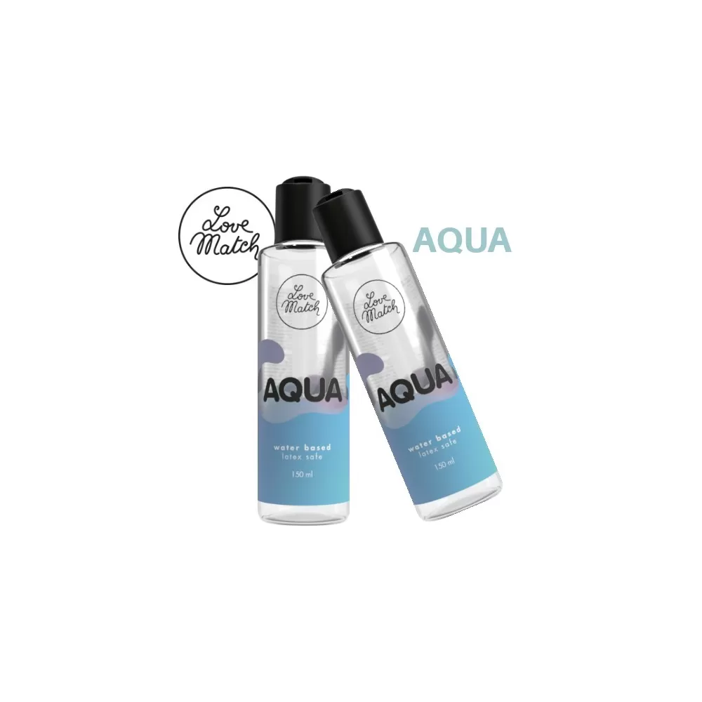 gel lubrificante intimo unisex base acqua Aqua love match
