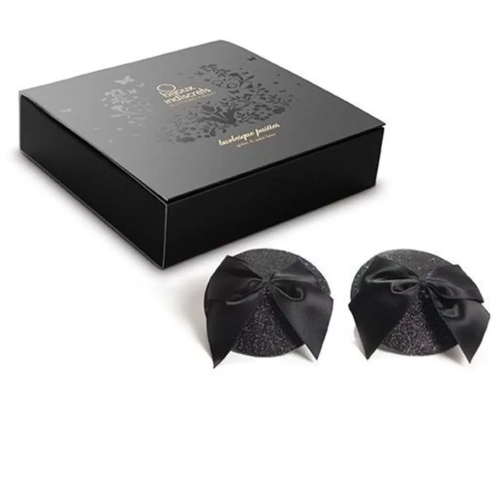 SEXY COPRICAPEZZOLI ADESIVI PER CAPEZZOLI BURLESQUE PASTIES GLITTER BIJIOUX INDISCRETS