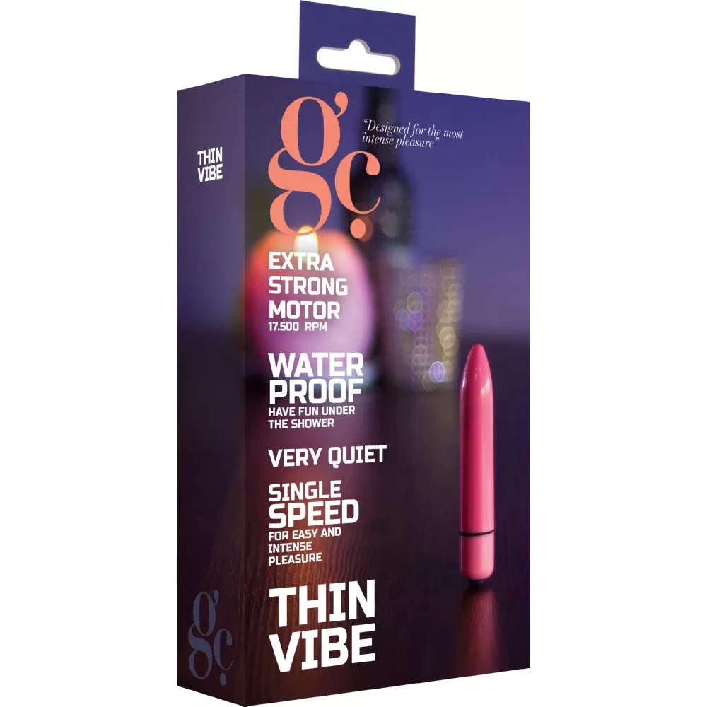 Mini vibratore bullet classico donna Thin Vibe Bullet di GC Shot Toys