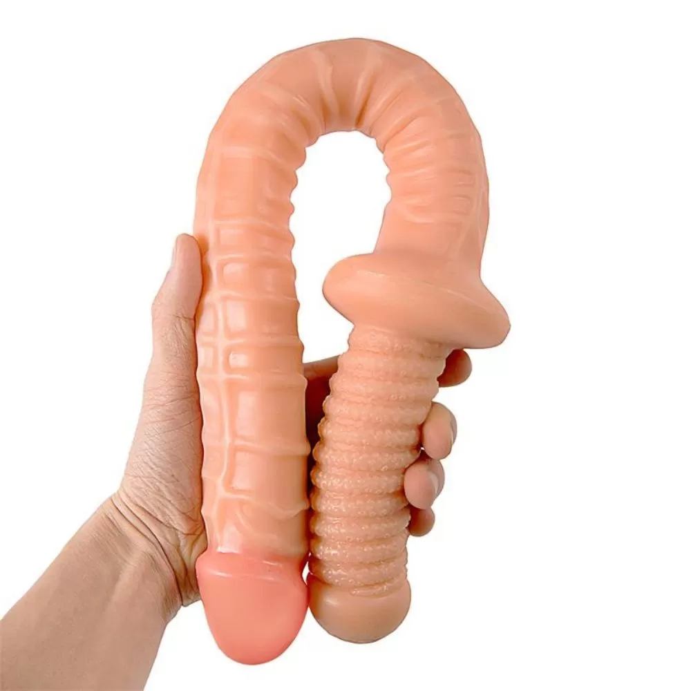 dildo gigante realistico e flessibile 47 cm