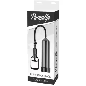 sviluppatore a pompa per pene pump up push touch black