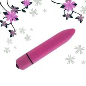 mini vibratore bullet proiettile rosa
