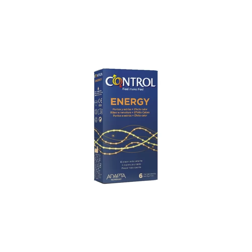 profilattici condom Control Energy 6 pz