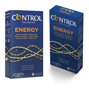 preservativi stimolanti Control Energy 6 pezzi