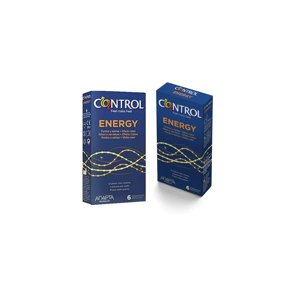 preservativi stimolanti Control Energy 6 pezzi