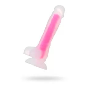 dildo realistico trasparente Tony Glow 20 cm