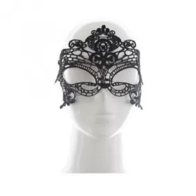 Royal Mask Black Maschera Nera in Pizzo