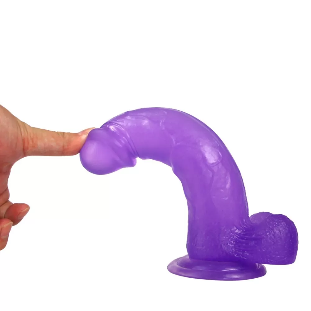 Dildo Jelly realistico e flessibile