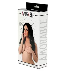 AMORABILE RIMBA AMORABLE PARRUCCA CAPELLI CASTANI LUNGHI