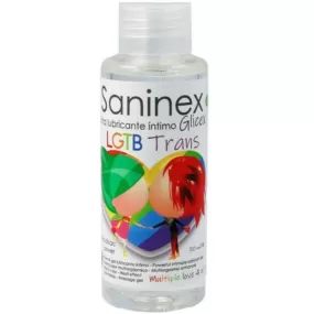GEL LUBRIFICANTE INTIMO SANINEX EXTRA GLICEX LGTB TRANS