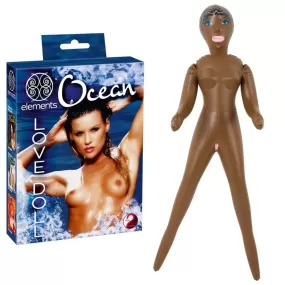 BAMBOLA GONFIABILE NERA AD ALTEZZA NATURALE IDEALE ANCHE PER SCHERZI DI ADDIO AL CELIBATO E COMPLEANNI