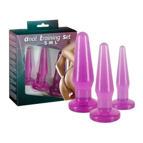 Kit Anale 3Pz Viola