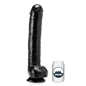Dildo Maxi Nero Fallo Realistico Gigante SUMMUM SUPER JOHN 37cm