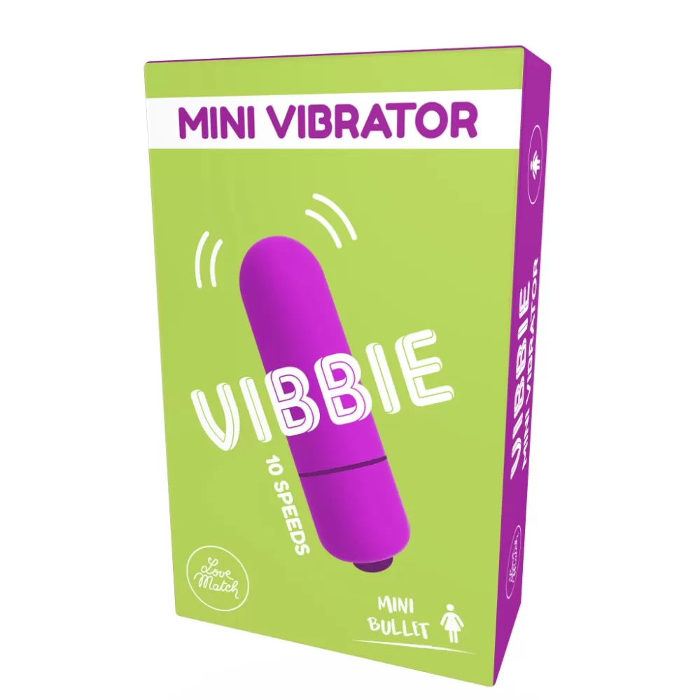 mini bullet piccolo vibratore tascabile da borsetta pocket Vibbie Fucsia Love Match