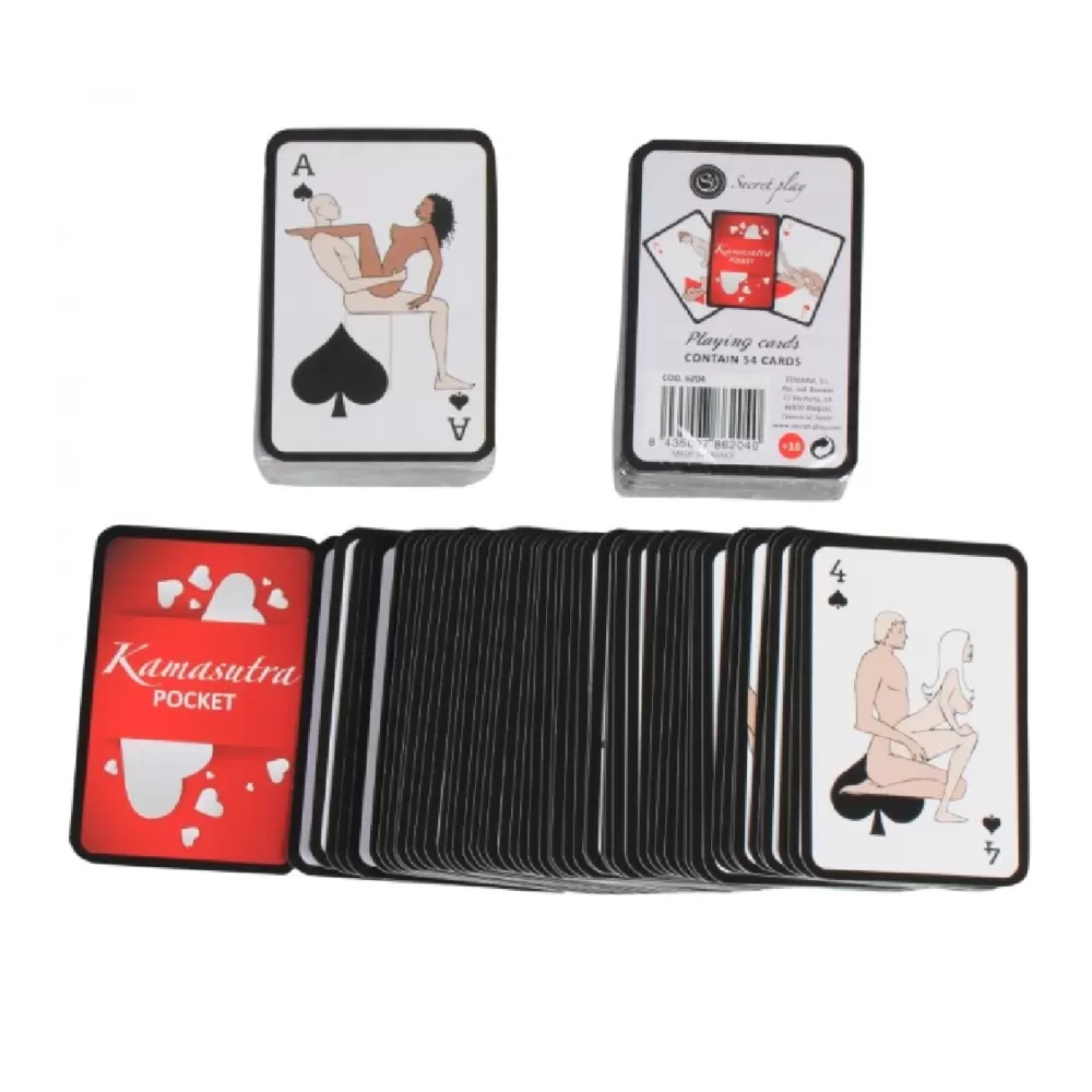 carte da gioco sexy Kamasutra gioco da tavolo coppia Strip Poker
