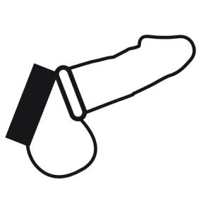 anello fallico e testicolare in metallo e pelle vegana