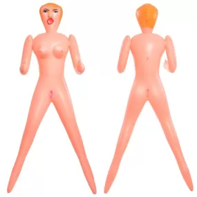 bambola gonfiabile con foro vaginale, ano, bocca