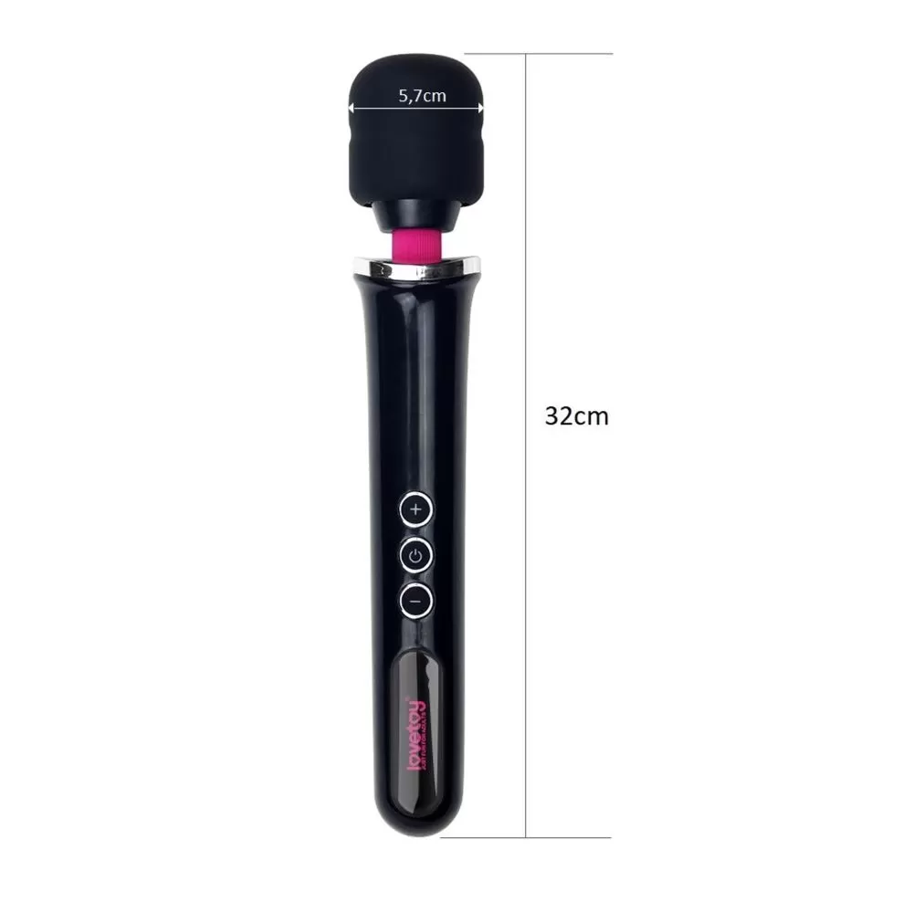 Massaggiatore wand punta in silicone
