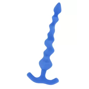Dildo anale anal toys Giletti Blu con palline irregolari