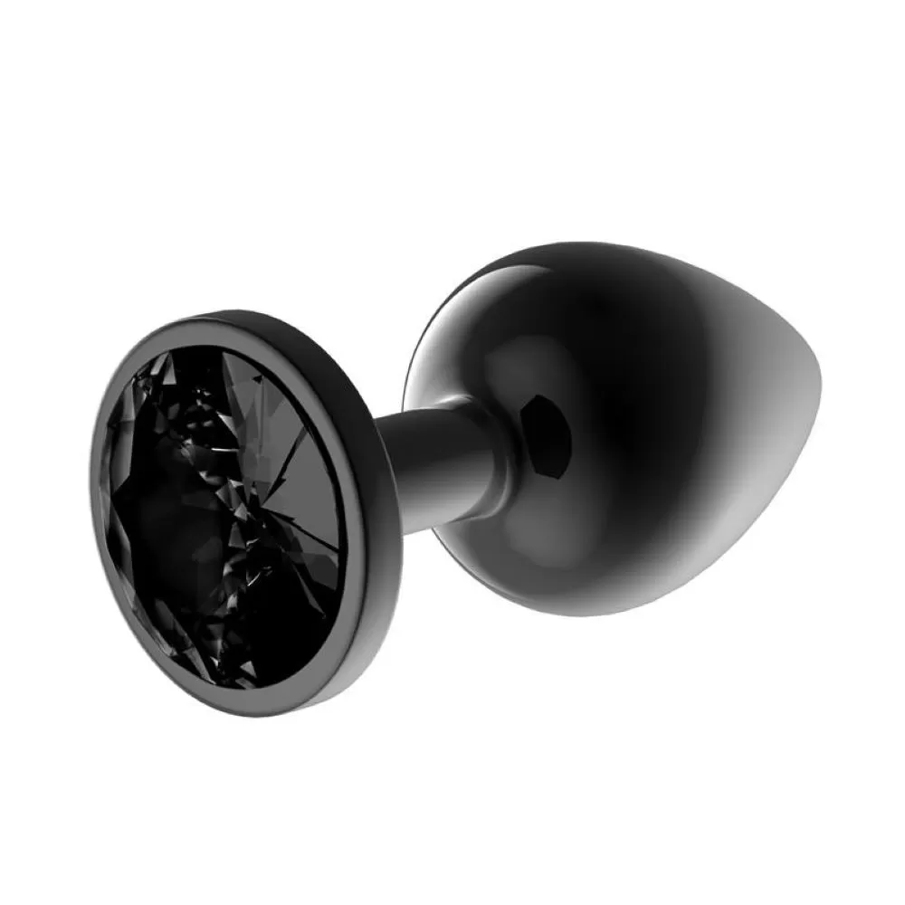 Plug anale nero Black gem
