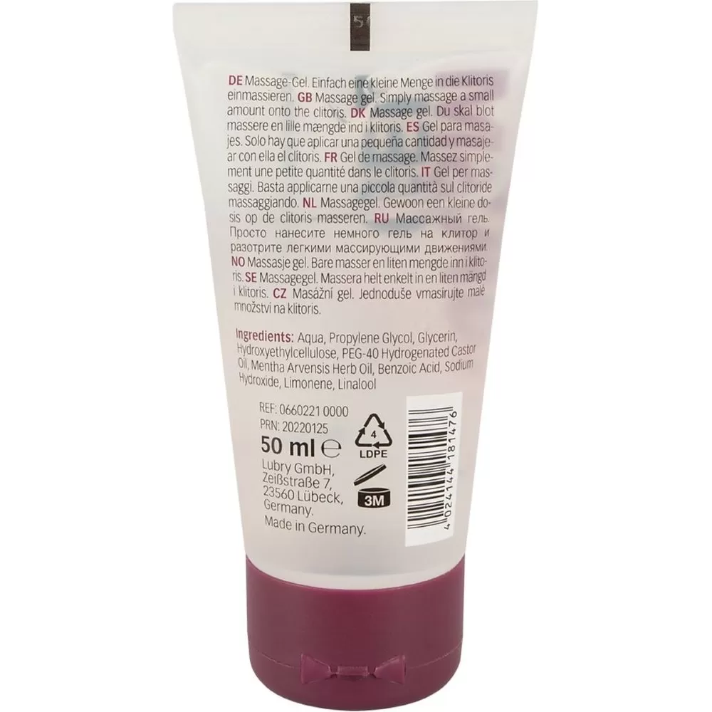 Gel Stimolante alla Menta: Vegano, Rinfrescante e Ideale per Massaggi