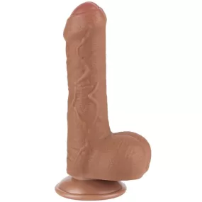dildo con ventosa e testicoli