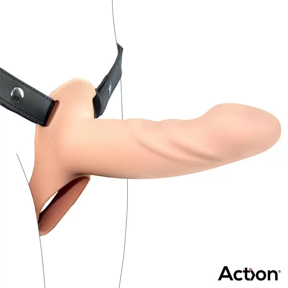 Imbracatura strap-on con nello falico