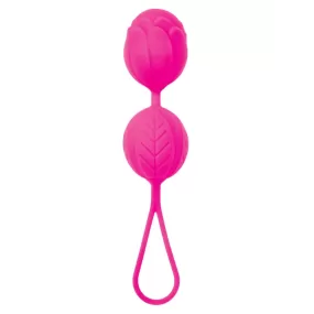 palline vaginali Duo Kegel Pleasure Balls silicone fucsia