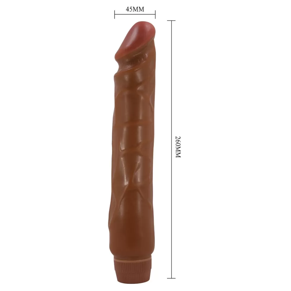 Dildo Vibrante Naturale BARBARA Jack 10" Vibratore realistico 26 cm