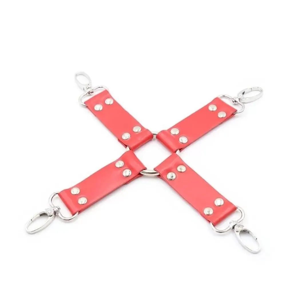 Sistema di ganci BDSM rosso
