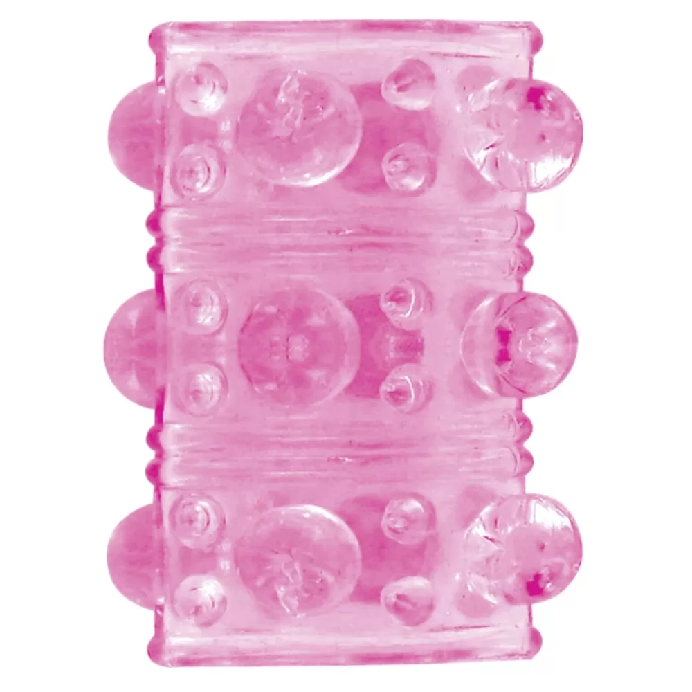 morbida guaina fallica indossabile  colore rosa